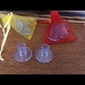 High heel stoppers / protectors for walking on grass or uneven floors